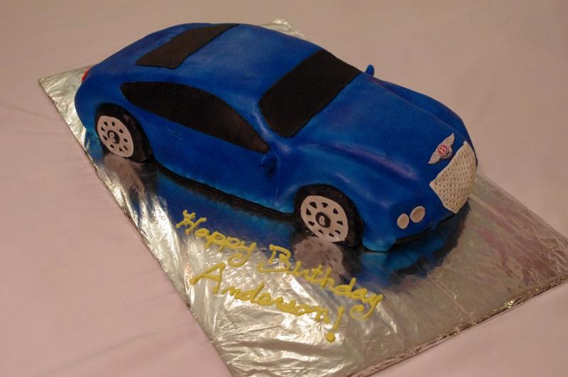 Bentley Car Cake
